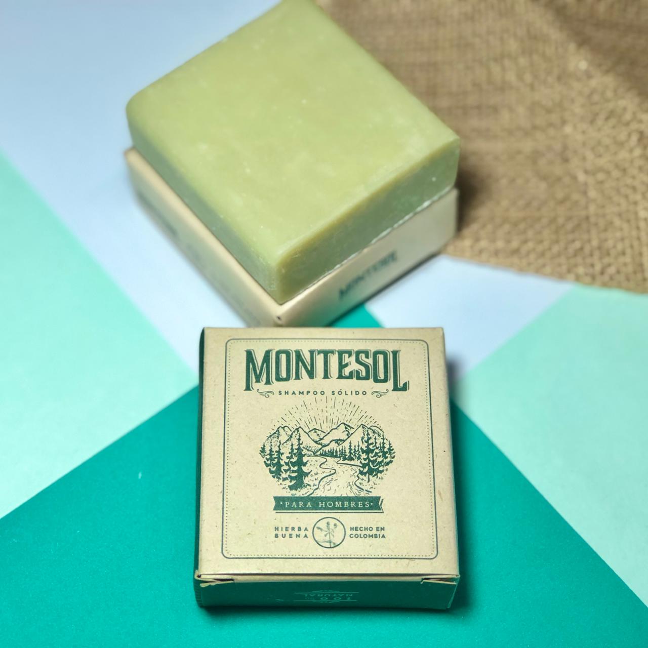 Shampoo sólido natural Montesol